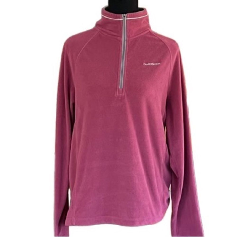 Craghoppers Women's Miska Half Zip Jacket, Rosehip Pink, size M